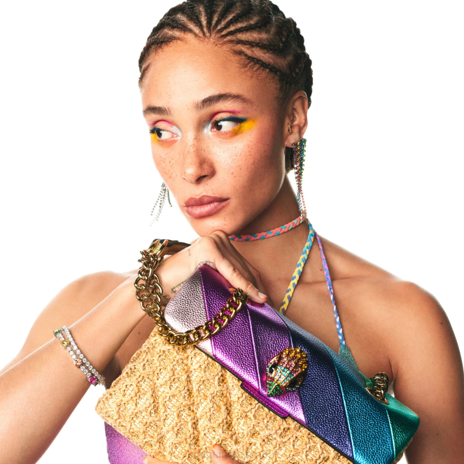 Kurt Geiger mujer bolso kensington londres de rafia 2LPR16 | bolsas varios/otros